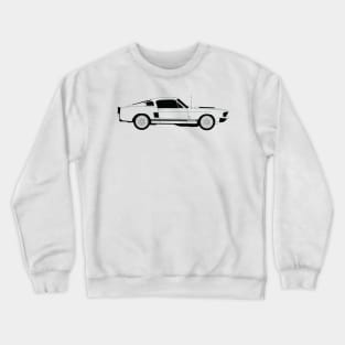 GT500 Shelby Black Outline Crewneck Sweatshirt